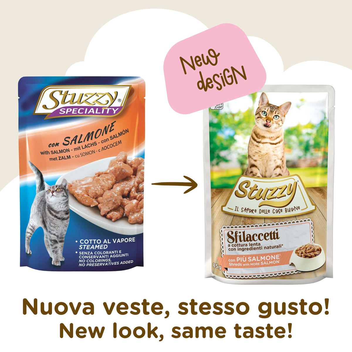 Stuzzy Cat Speciality Nassfutter Katze Lachs, Beutel 85 g – Bild 2