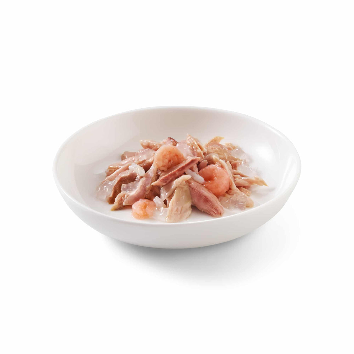 Schesir Nassfutter Katze Thunfisch mit Garnelen, 6 × 50 g, Multipack – Bild 2