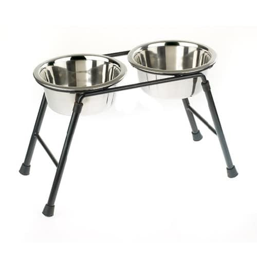Classic High Stand with 2 × 900 ml Dish – erhöhter Napfständer