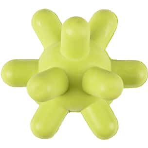 Gummistern in Grün für Hunde, 10 cm