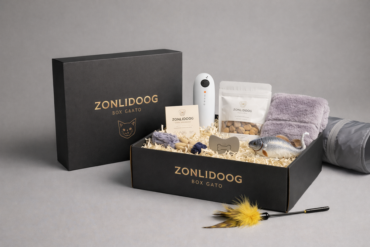 ZONLIDOOG Box: monatliche Box für Hunde und Katzen