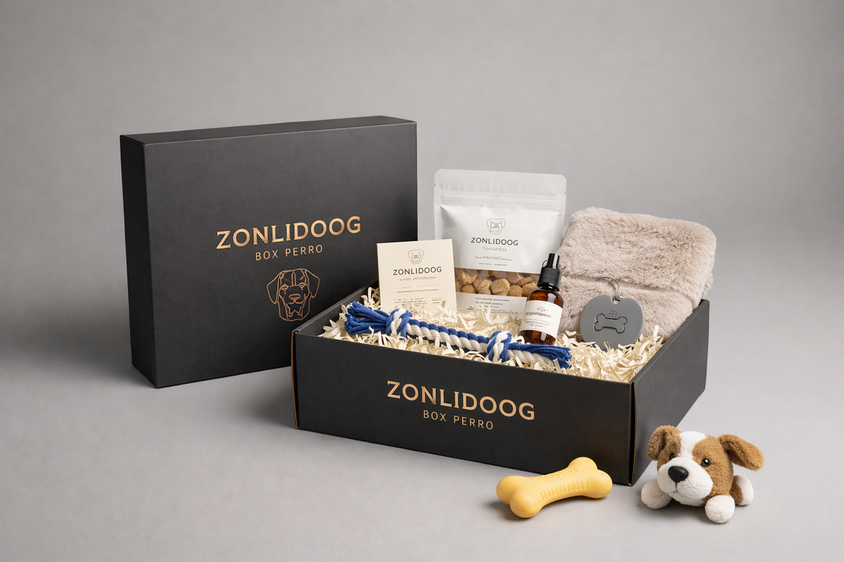 ZONLIDOOG Box: monatliche Box für Hunde und Katzen