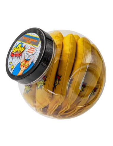 Katzenspielzeug mit Katzenminze BAM! Banane, 20er-Pack