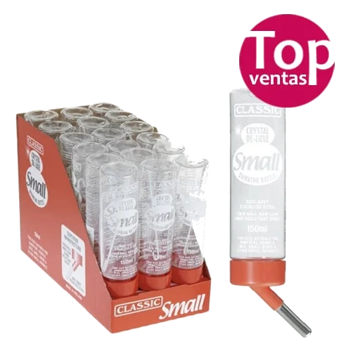 Classic Crystal Deluxe T2 Small Bottle 150 ml – Trinkflasche für Kleintiere