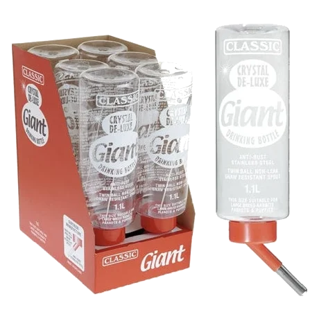 Classic Deluxe T5 Giant Bottle 1100 ml – Trinkflasche für Kleintiere