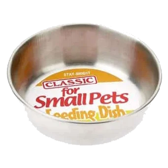 Classic Small Pet Stainless Steel Dish 200 ml – Napf für Hunde