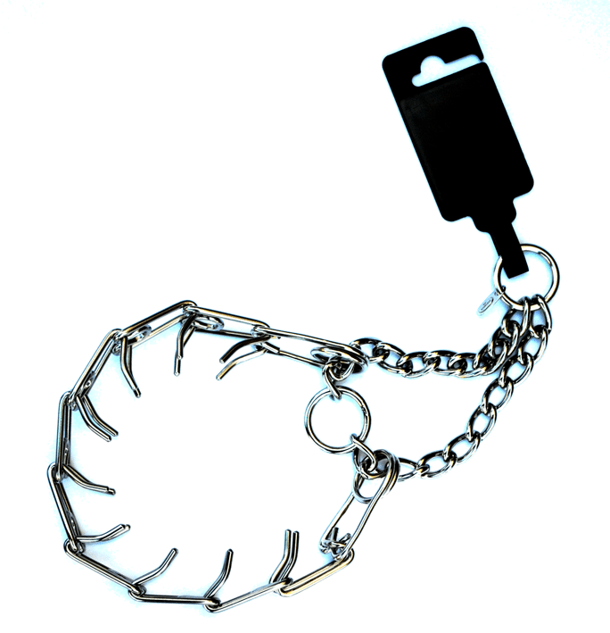 Stachelhalsband aus Stahl für Hunde