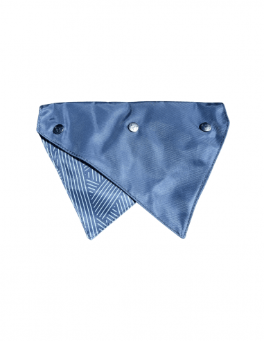 Hundebandana zum Wenden FuzzYard Thornbury Aegean Blue M/L