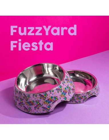 FuzzYard Fiesta rutschfester Futternapf (Größe L)