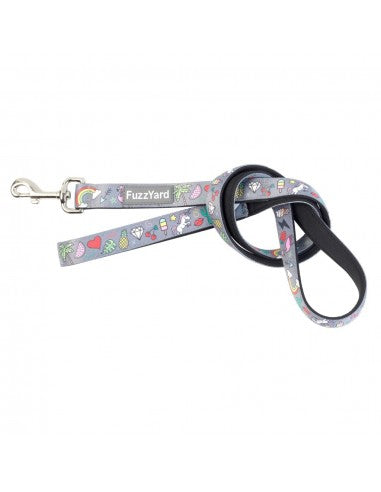 FuzzYard Coachella gepolsterte Neopren-Hundeleine (Größe L)