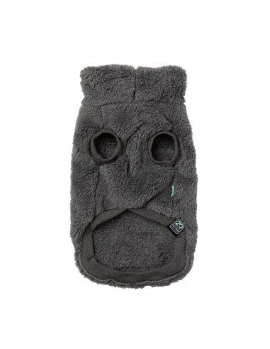 FuzzYard Turtle Teddy Hundepullover, Anthrazit (Größe 4)