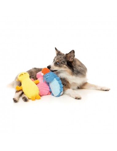 Plüschspielzeug für Hunde FuzzYard Bettwanze Flutter in Rosa mit Quietscher