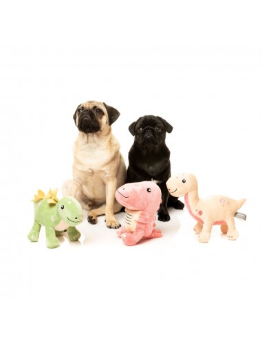 Plüschspielzeug für Hunde FuzzYard Stannis The Stegosaurus mit Quietscher