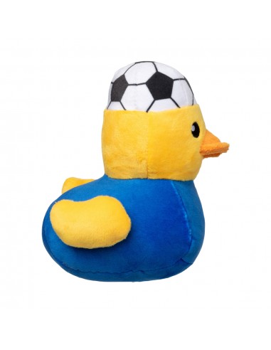 Plüschspielzeug für Hunde FuzzYard Fußball-Ente Italien Nr. 9 mit Quietscher