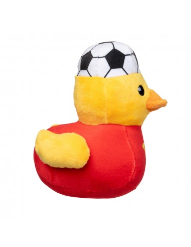 Kuscheltier für Hunde FuzzYard Fußball-Ente Spanien Nr. 19 mit Quietscher