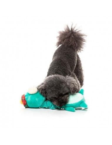Kuscheltier für Hunde FuzzYard Neck Minnits Loch Neck Monster mit Stretchhals