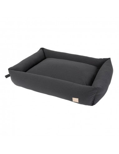 FuzzYard Life Slate Grey Hundebett aus Baumwolle (Größe L)