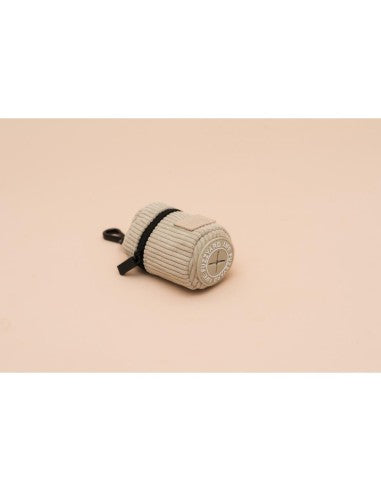 Kotbeutelspender aus Cord FuzzYard Life Slate Grey