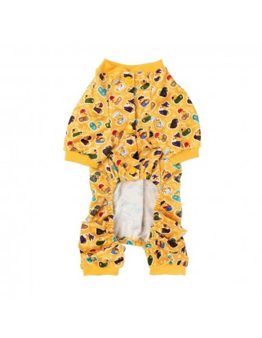 Hundeschlafanzug aus Fleece FuzzYard What The Duck Größe 6