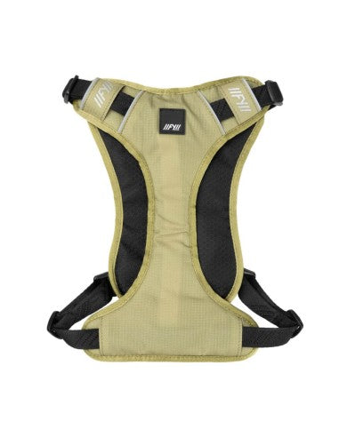 FuzzYard FY Active Go gepolstertes Hundegeschirr, Khaki (Größe S)