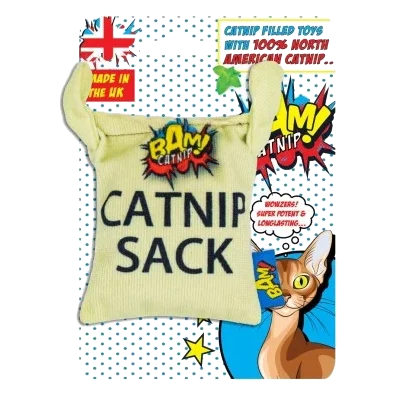 Katzenspielzeug mit Katzenminze BAM! Säckchen, 10 cm