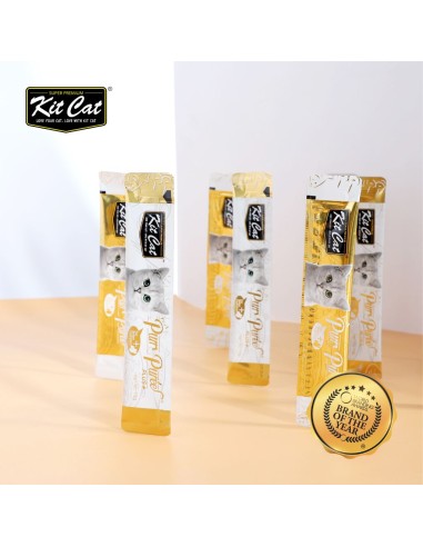 Katzensnacks Kit Cat PurrPuree Plus Huhn Gelenke 60 g