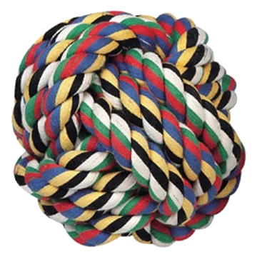 Baumwoll-Tauball für Hunde, 15 cm