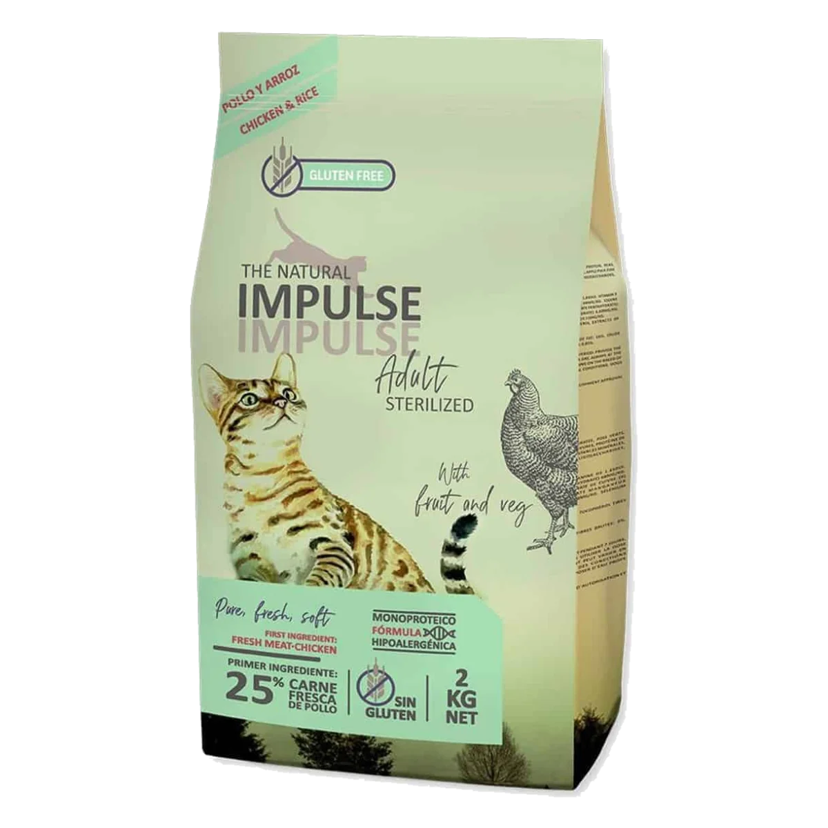 Impulse Trockenfutter Katze kastriert, 300 g