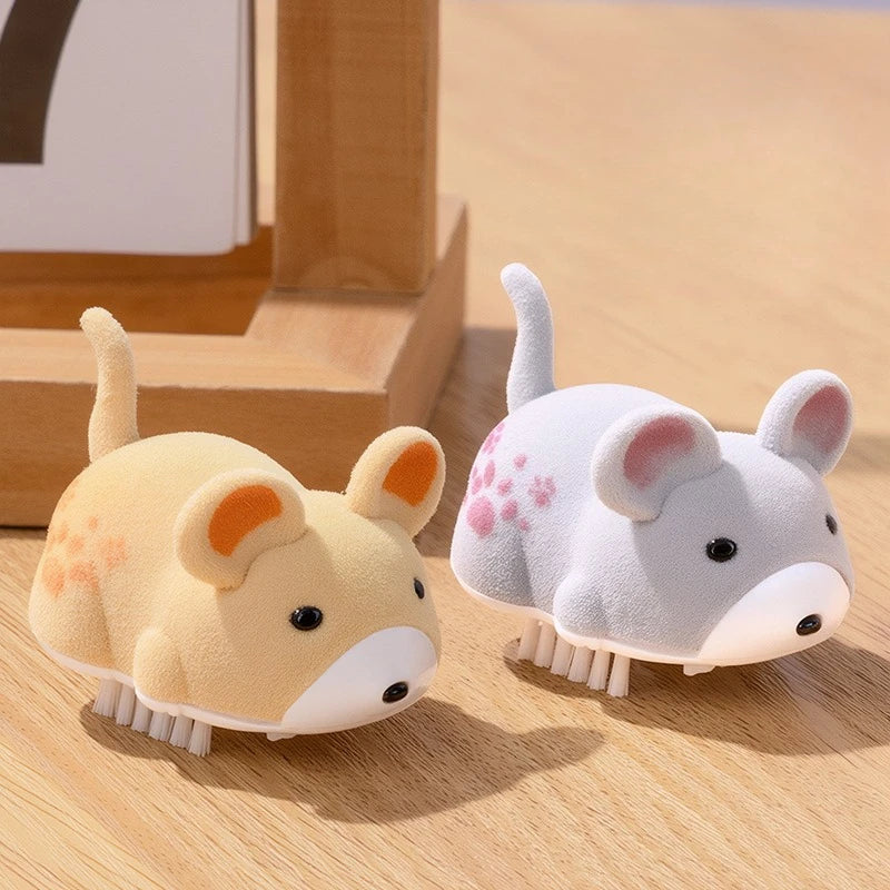 Ratón de peluche eléctrico que corre solo para gatos, vista de detalle 2