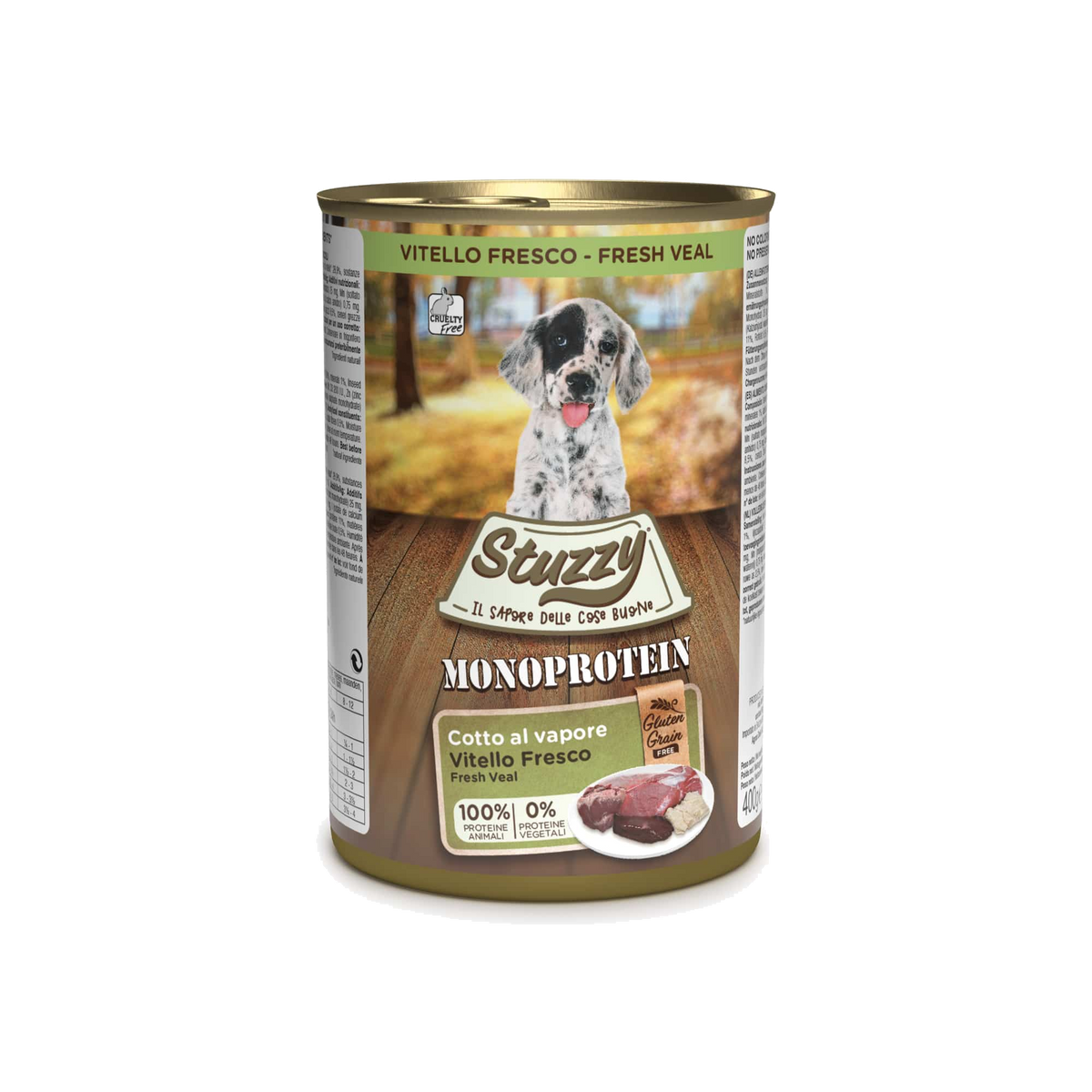 Stuzzy Monoprotein Nassfutter Welpe Kalb