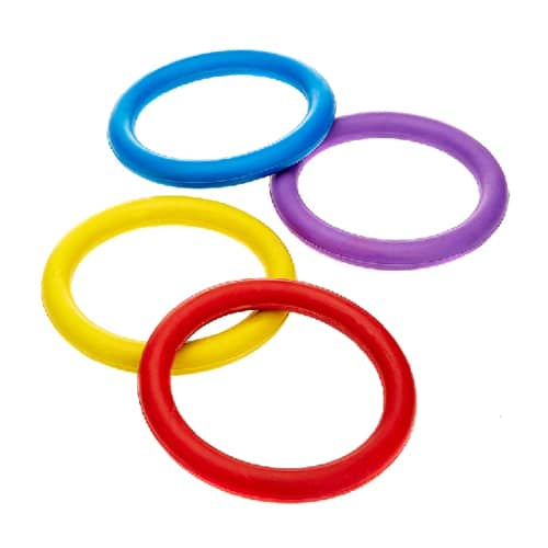 Classic Solid Rubber Ring Large 150 mm – Ring-Spielzeug für Hunde