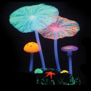 Aqua Lumo mehrfarbiger Pilz Aquarium Deko