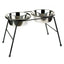 Classic High Stand with 2 × 4000 ml Dish – erhöhter Napfständer