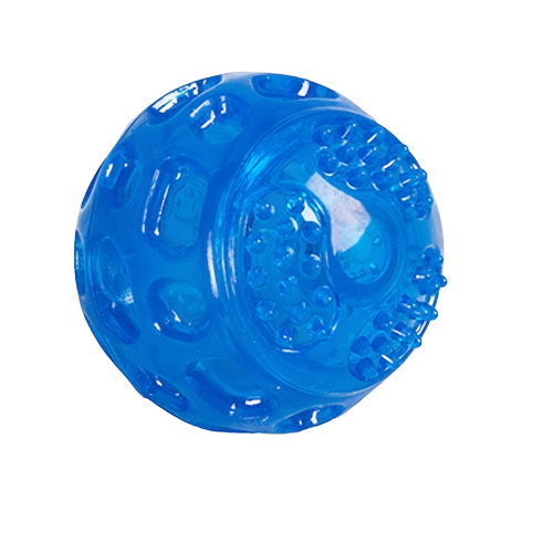 LED-Leuchtball aus TPR für Hunde 7,5 cm