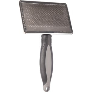 Metall-Zupfbürste Flamingo für Hunde, Größe 4 (groß)