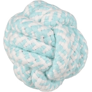 Seilball in Grün für Hunde, 6 cm