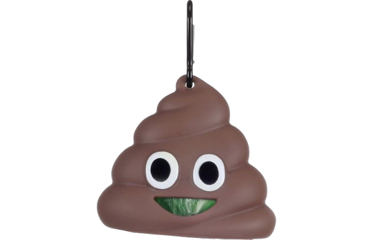 Droppie Kotbeutelspender aus Weichgummi mit Leinenclip