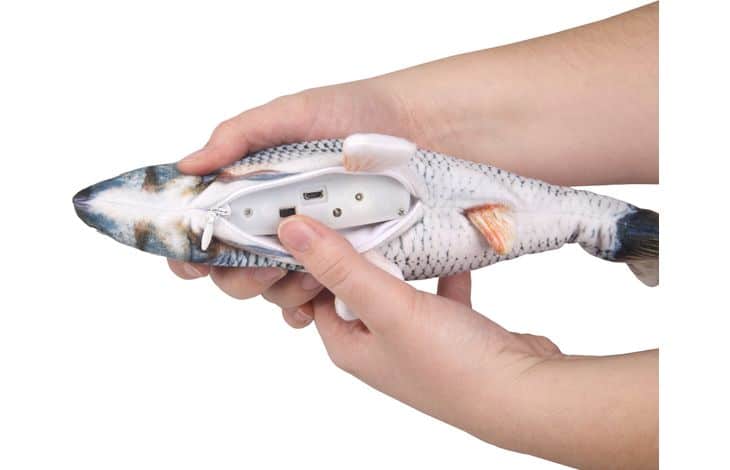 Elektronischer Fisch mit beweglichem Schwanz für Katzen – Bild 2