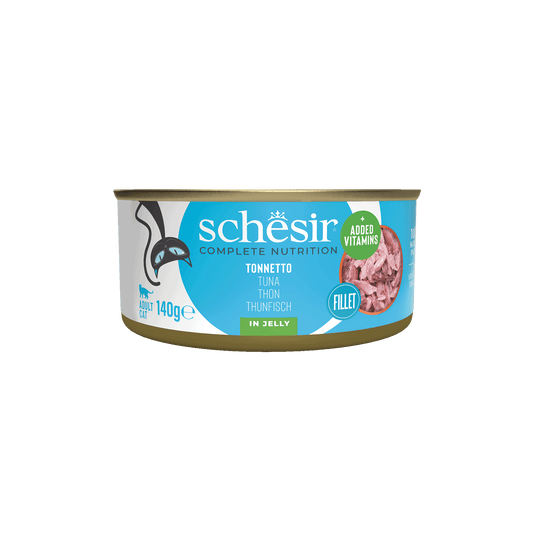 Schesir Nassfutter Katze Thunfisch, Dose 140 g
