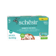 Schesir Nassfutter Katze Thunfisch mit Dorade, 6 × 50 g, Multipack