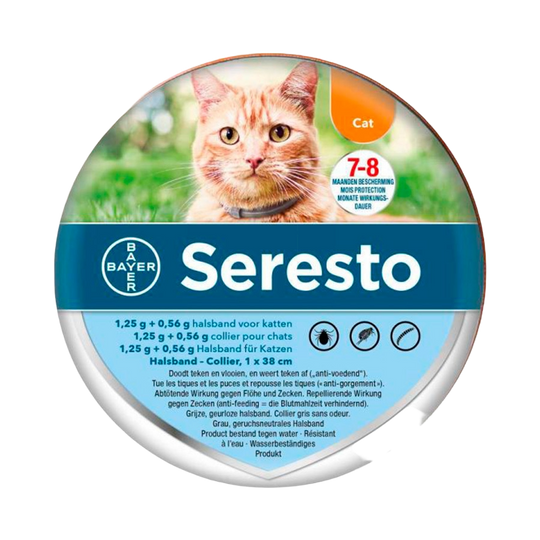 Zeckenhalsband für Katzen Seresto von Bayer