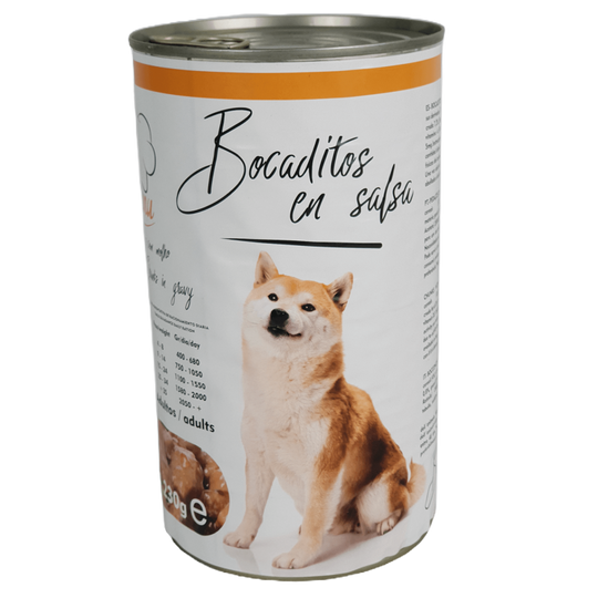 Rindfleischhäppchen für Hunde, Dose 1230 g