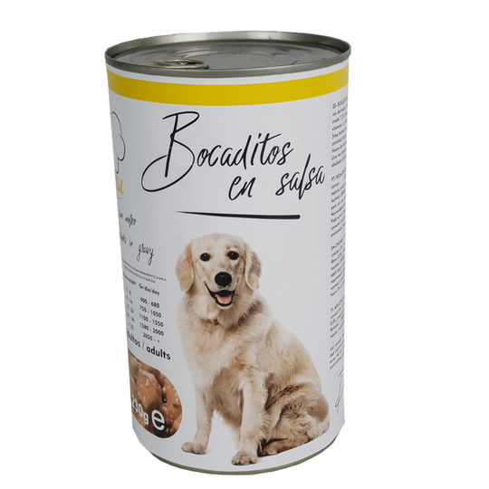 Hühnerhäppchen für Hunde, Dose 1230 g