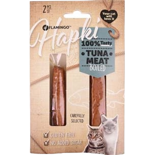 Gekochtes Thunfischfilet Katzensnack