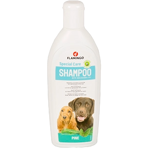 Hundeshampoo mit Kiefernextrakt und Macadamiaöl
