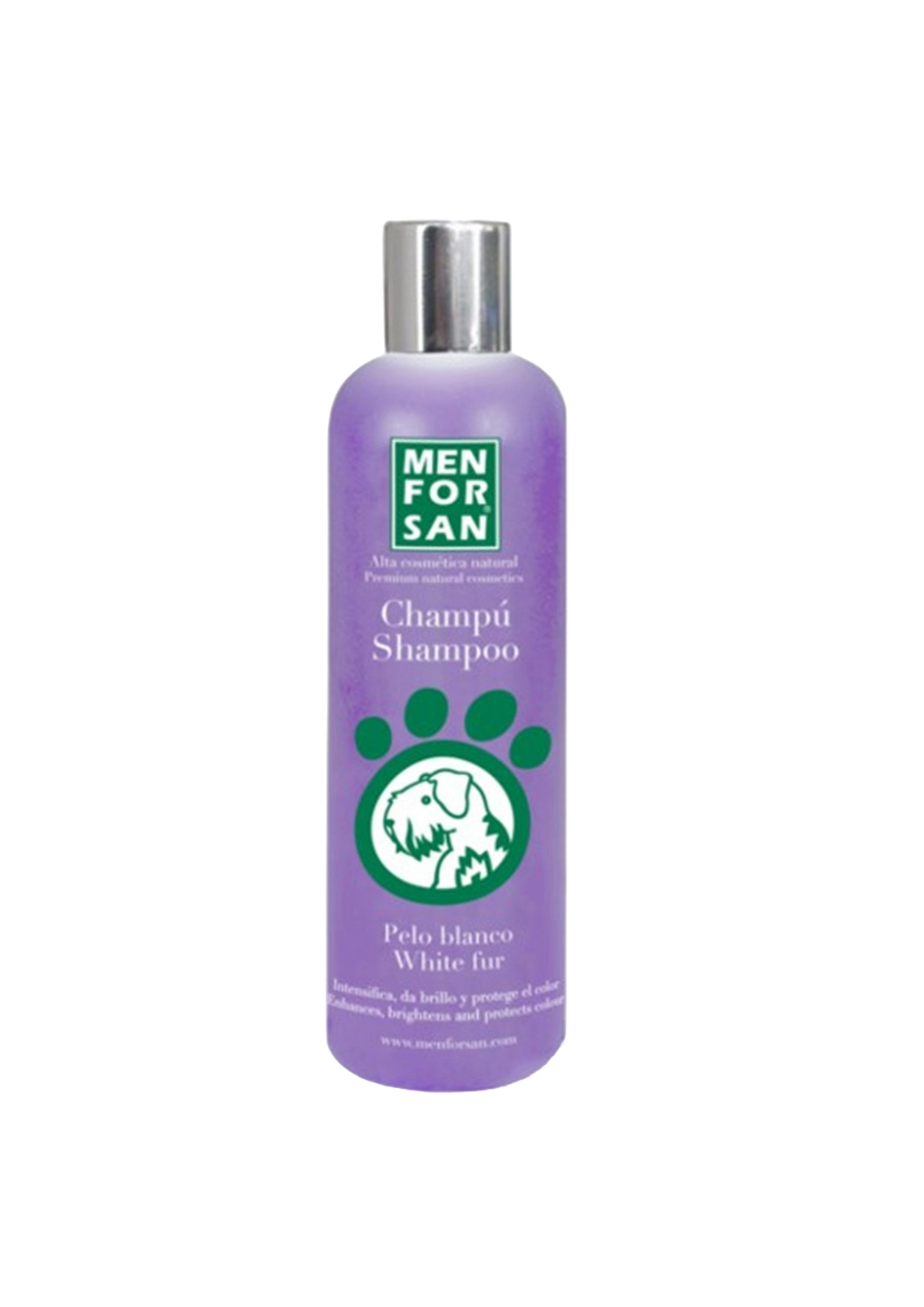Menforsan Hundeshampoo für weißes Fell
