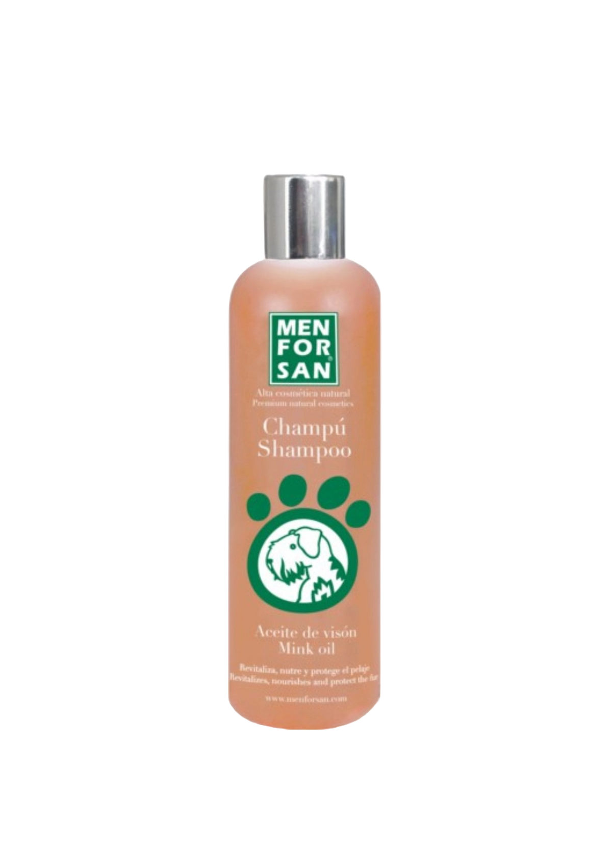 Hundeshampoo Menforsan mit Nerzöl, 300 ml