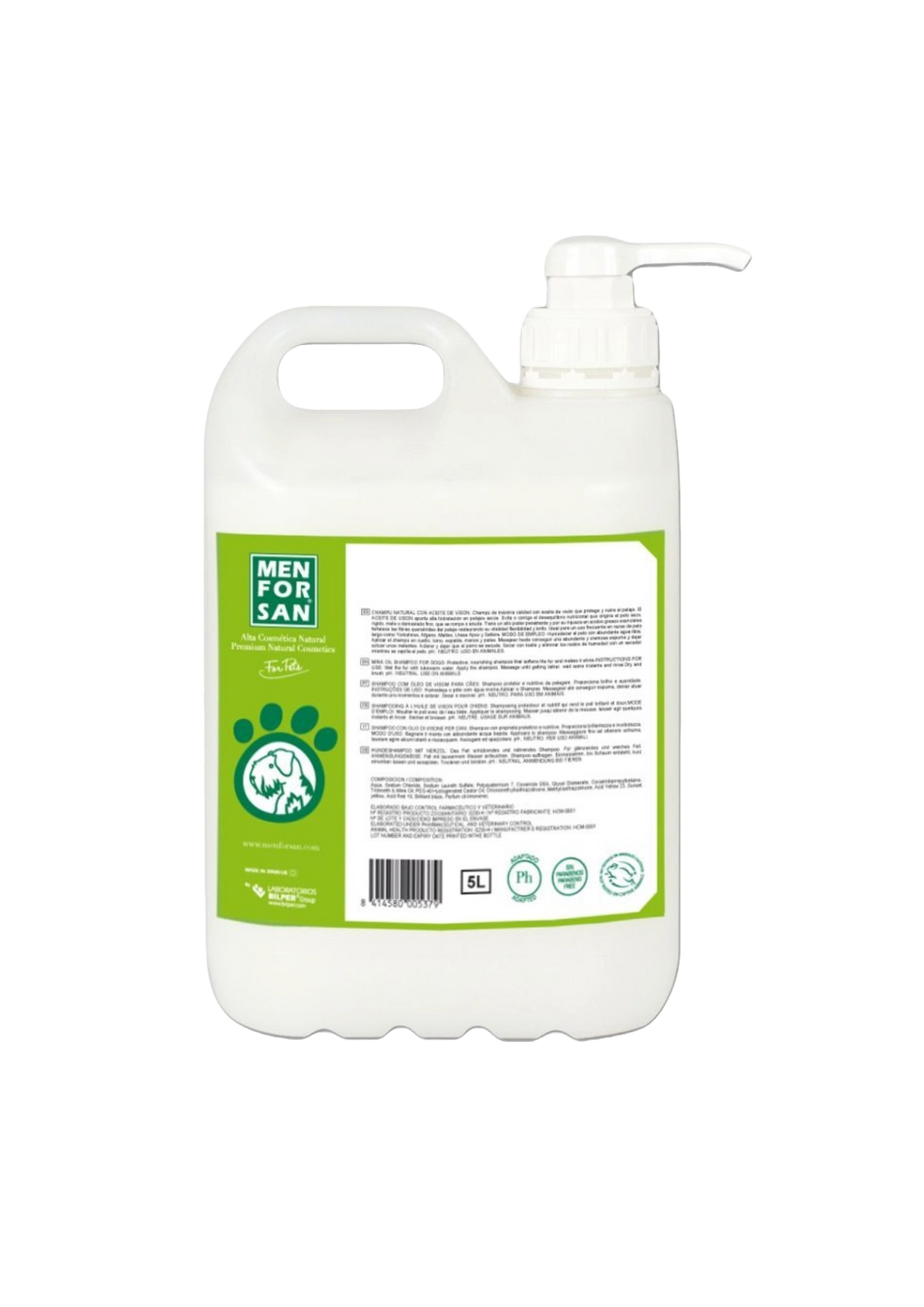 Menforsan Hundeshampoo mit Nerzöl