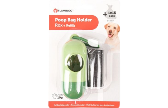 Spender für Hundekotbeutel mit Karabiner