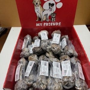 Knotenknochen aus Fisch für Hunde